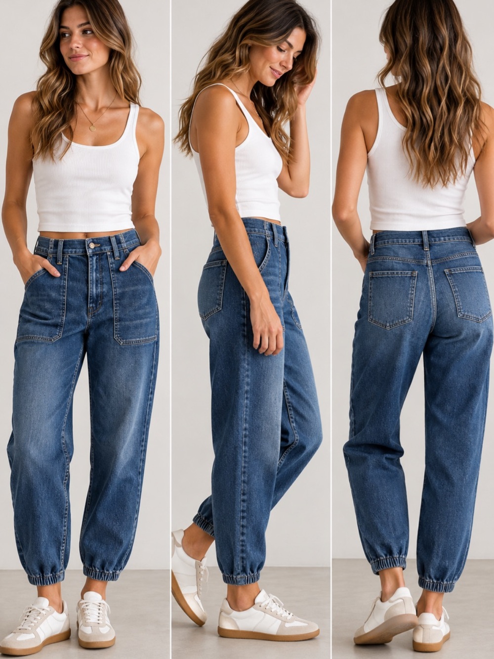 MOTHER The Wrapper Patch Springy Ankle Jeans Size 28 in Wish on a Star
